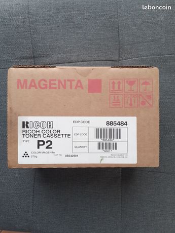 Toner / cartouche Ricoh magenta 885484 type P2