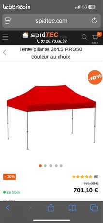 Tonnelle professionnel