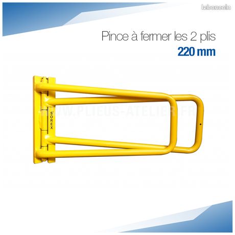 Pince à fermer les 2 plis 220 mm ZF-220 pour joint debout SOREX TECHNIC