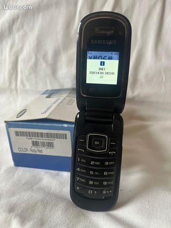 TOUJOURS DISPO LIRE AVANT Samsung E1190 fonctionnel et débloqué inclus Téléphone Mobile Vintage