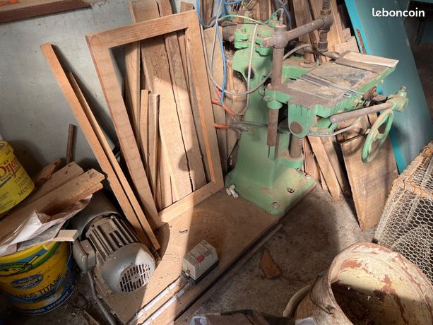 Toupie horizontale 380 volts