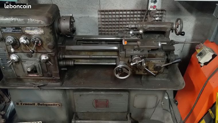 Tour à métaux ernault somua ac280