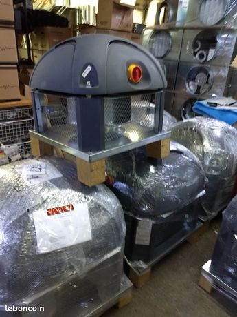 Tourelle pour extraction de restaurant