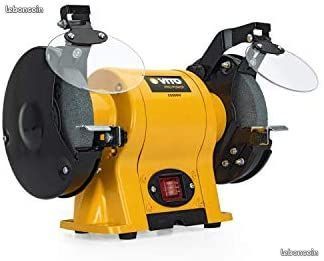 Touret à meuler 250 W VITOPOWER Neuf et emballé Diam 150 mm - 230 V Meuleuse d'établi 2950 Tr/mn