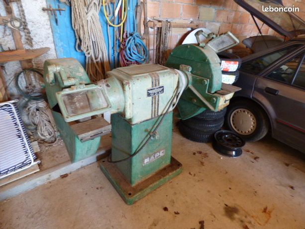 Touret à meuler industriel 7cv triphasé