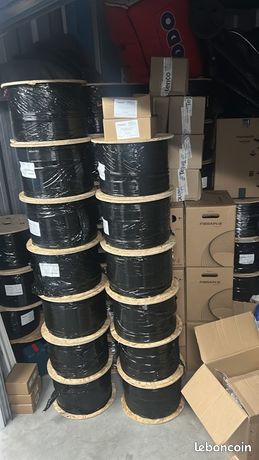 Touret fibre optique