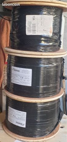Touret fibre optique