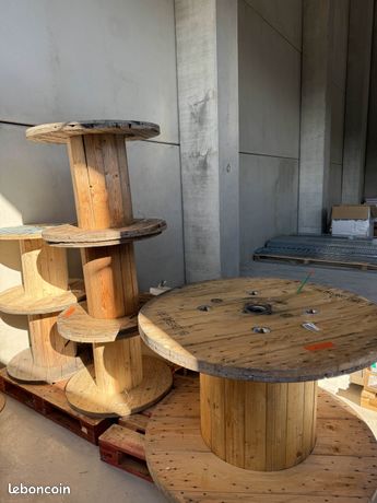 Tourets de câbles vides