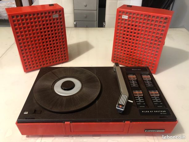 Tourne disque portable