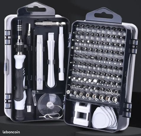 Tournevis de précision coffret de 115 outils