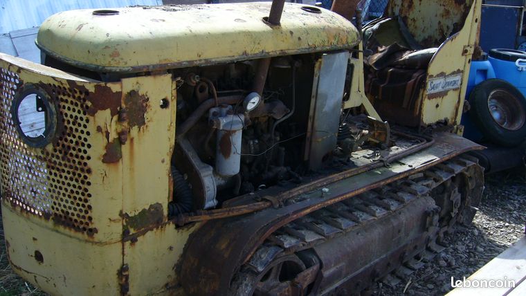 Tracteur à chenille chenillard st chamond