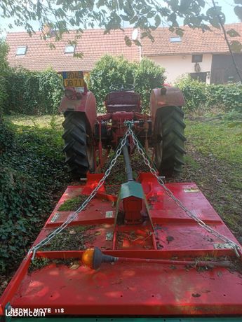 Tracteur avec Giro broyeur