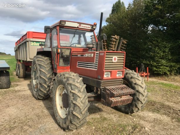 Tracteur Fiat pour l'export