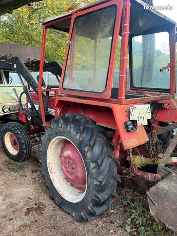 Tracteur fourche godet ih international mc cormick 323