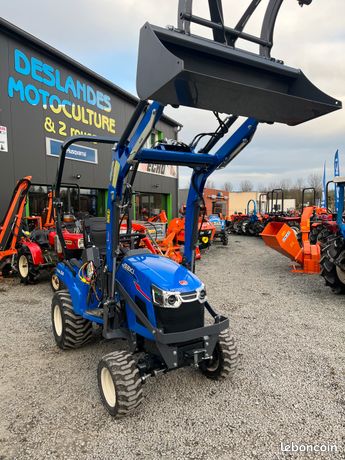 💙🚜 Tracteur ISEKI NEUF TXGS24 Avec Chargeur COCHET Multifonction HYDRO , PDF indépendante🚜💙