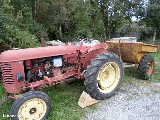 Tracteur pony vigneron +remorque sambron