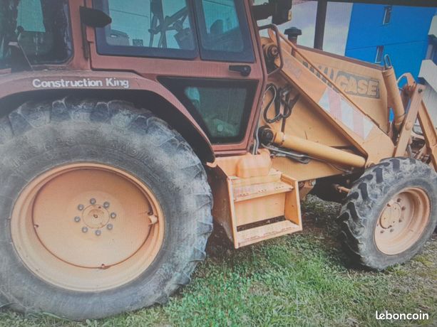 Tracto pelle case 580 k 4×4