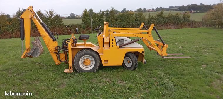 Tractopelle Audureau Omfort