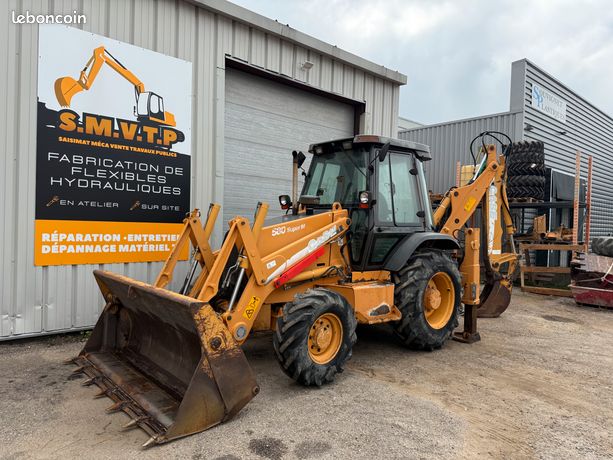 Tractopelle case 580 sm