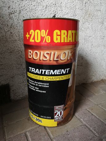 Traitement poutres et charpentes