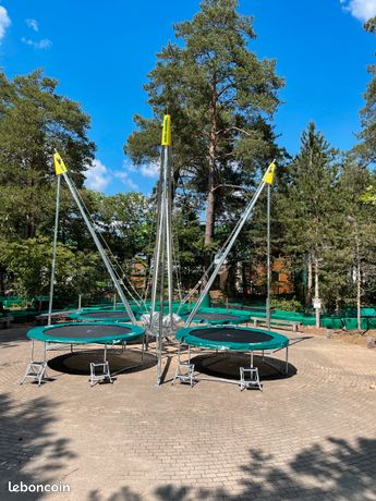 Trampo-Élastiques Bungy 4 places - à saisir : 4900