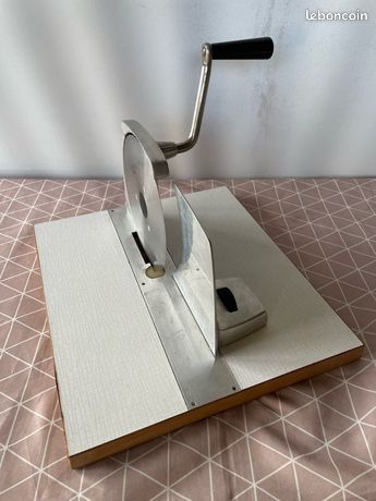 Trancheuse à pain vintage acier inoxydable
