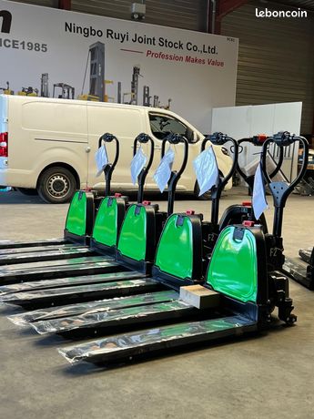 Transpalette électrique EP 1,5T – Neuf – Garantie 5 ans lithium
