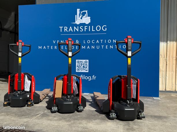 Transpalette électrique | Fourches larges NEUF