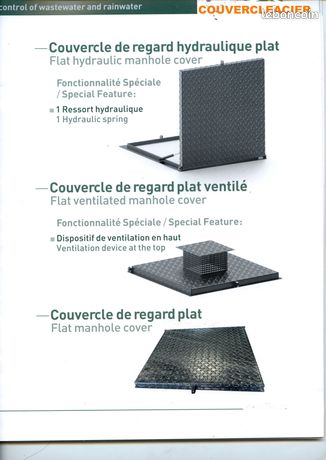 Trappe de visite type regard à remplir à 2990