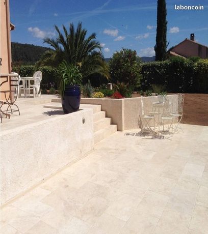 Travertin Beige 406x61x12 cm 2nd choix Premium