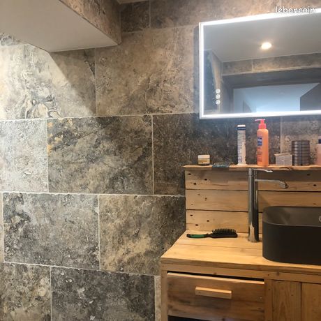 Travertin Silver Cendré QUALITÉ PREMIUM MONDIAL MARBRE