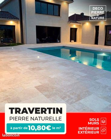 Travertin Interieur Exterieur Sols Murs | Salle de bain, cuisine, terrasse