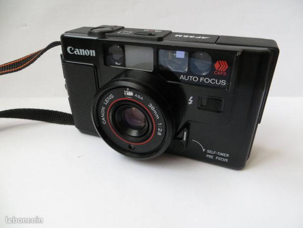 Très beau Canon AF35M point&shoot fonctionne