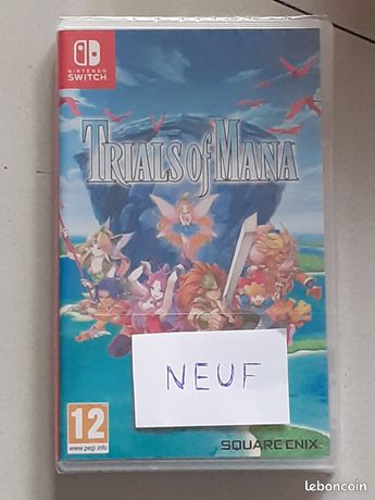 Trials of mana switch SOUS BLISTER