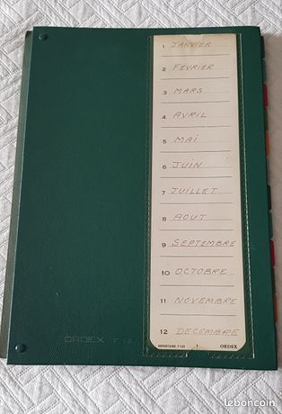 Trieur documents - 12 compartiments