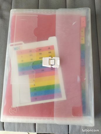 Trieur exacompta avec 12 soufflets