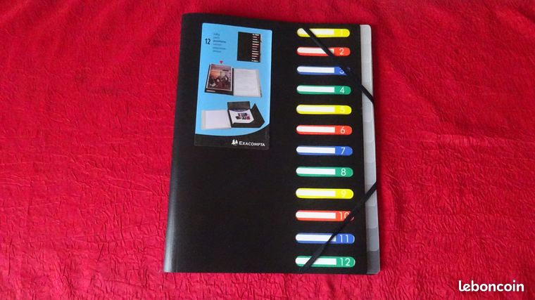 Trieur Neuf Exacompta 12 compartiments -Neuf