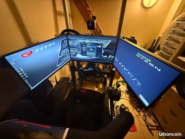 Triple écran 3 screen 27 ViewSonic Monitor VX2758-2KP-MHD 27" QHD 2K 1MS 144hz