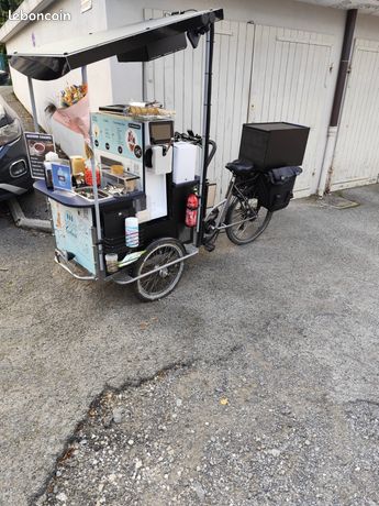 Triporteur électrique machine à glace à litalienne