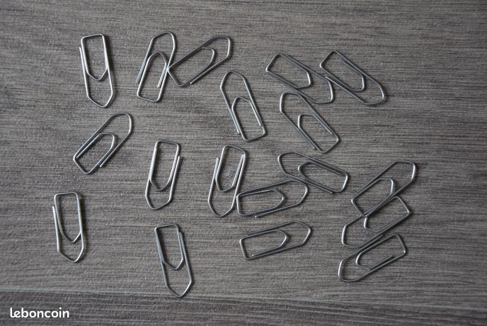 Trombones 32 mm – Boite de 1000 – NEUFS (mt947)