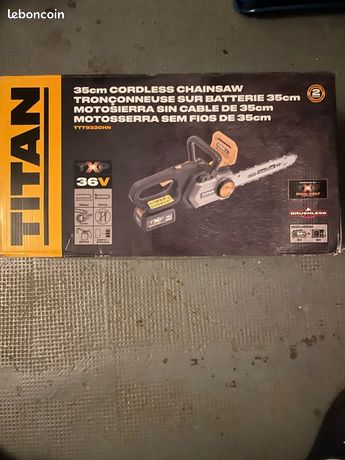 Tronçonneuse à batterie 36V neuf