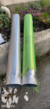Tube évacuation fumée fumisterie 2 m