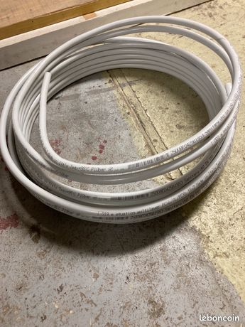 Tube multicouche nu Ø16, en couronne + 2 tés + 2 coudes + 1 jonction