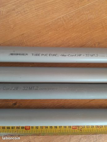 Tubé pvc évacuation