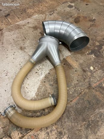 Tubes aspiration coude