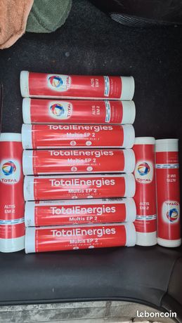 Tubes de graisse total neuf