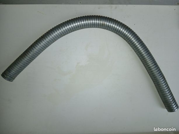 Tuyau annelé métallique