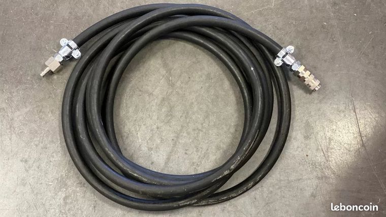 Tuyau dAir 6m Raccord Rapide Robuste & Souple Pro Mobilité Atelier Fabrication Française