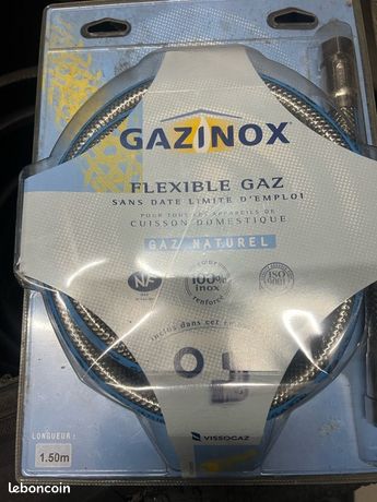 Tuyau gaz inox