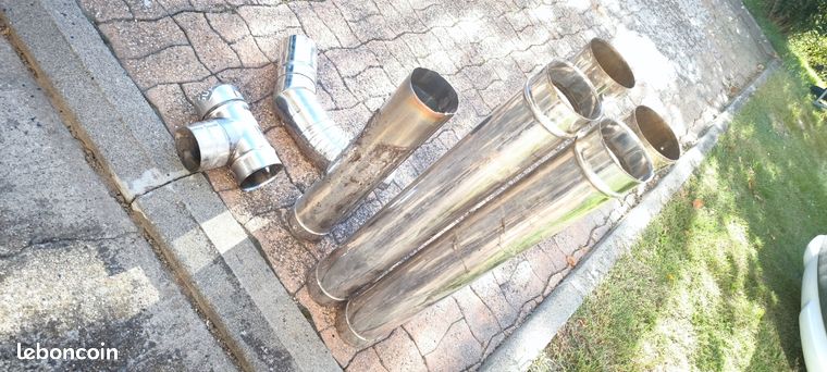 Tuyau poêle inox 139